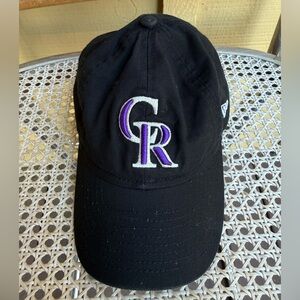 Colorado Rockies Black New Era Youth Baseball Hat